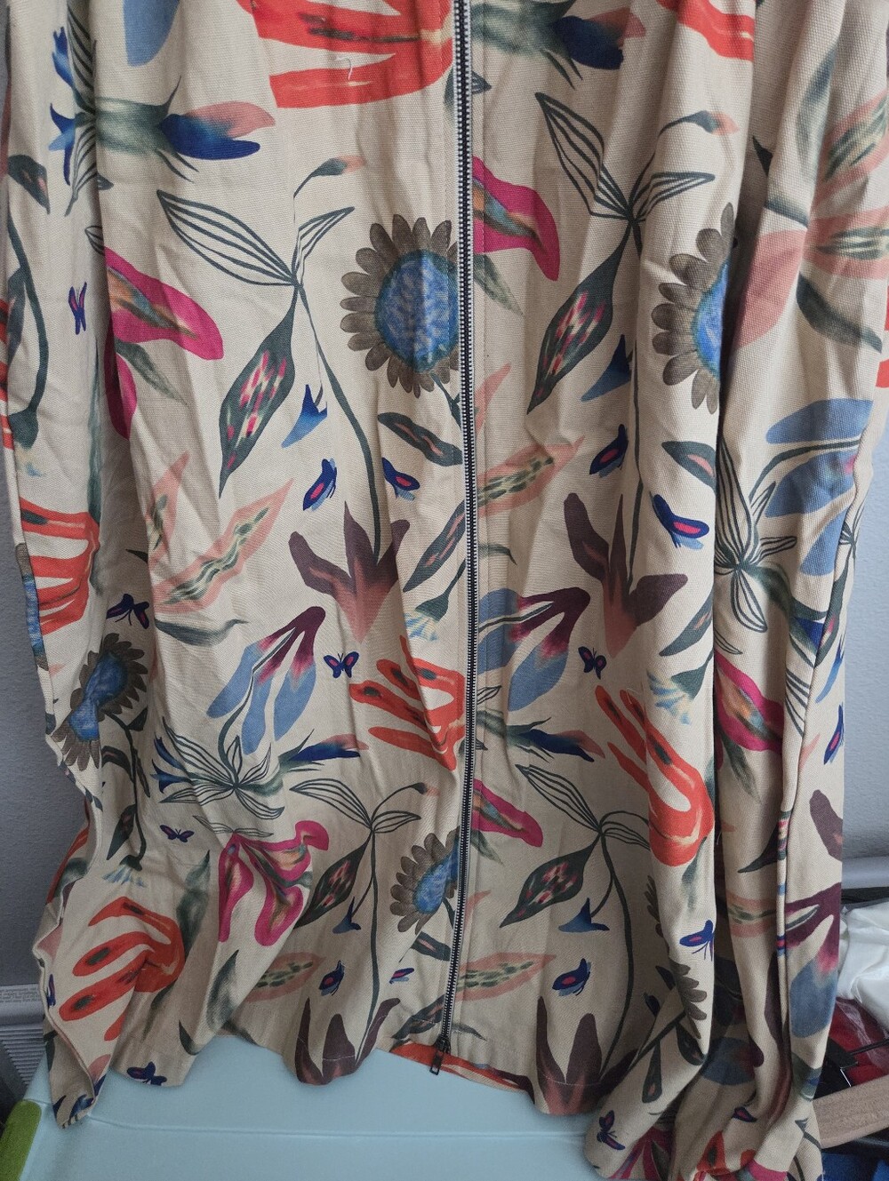 Noble Long Utility Dress in Laura Burke Print size 1X NWT - Picture 5 of 9